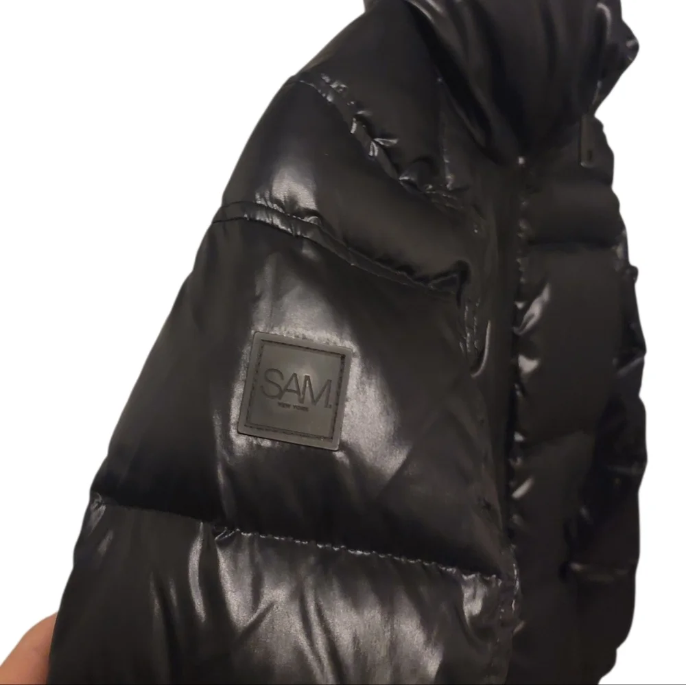 SAM. Freestyle Down Puffer Jacket in Black